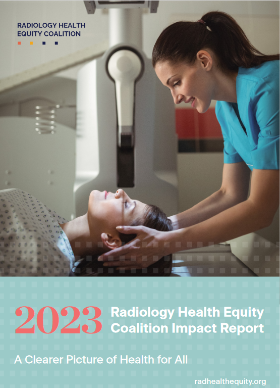 Our 2023 Impact Report is online. Take a look at our accomplishments and hear from collaborators in promoting and supporting #HealthEquity in #imaging. 👉tinyurl.com/mr33duwe @aapmHQ @ASRT @ABR_Radiology @RadiologyACR @AmerMedicalAssn @AURtweet @SIRspecialists @SNM_MI