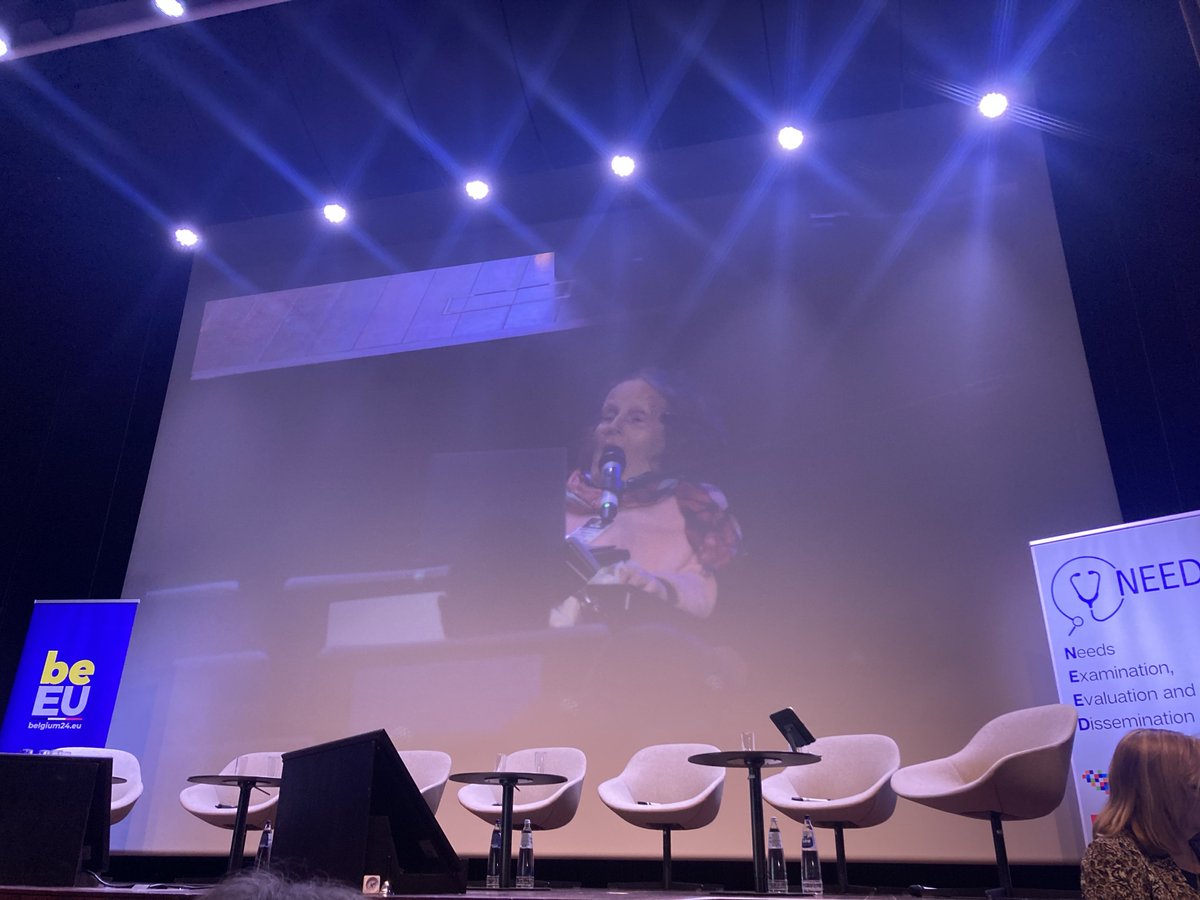 EKHA was honoured to attend the Belgian @EUCouncil Presidency Conference on Healthcare needs as drivers for healthcare policy and innovation, where EKHA’s Annemie Heselmans spoke of the impact of #CKD and the need for #innovation in #kidney replacement therapies! #NEED2024