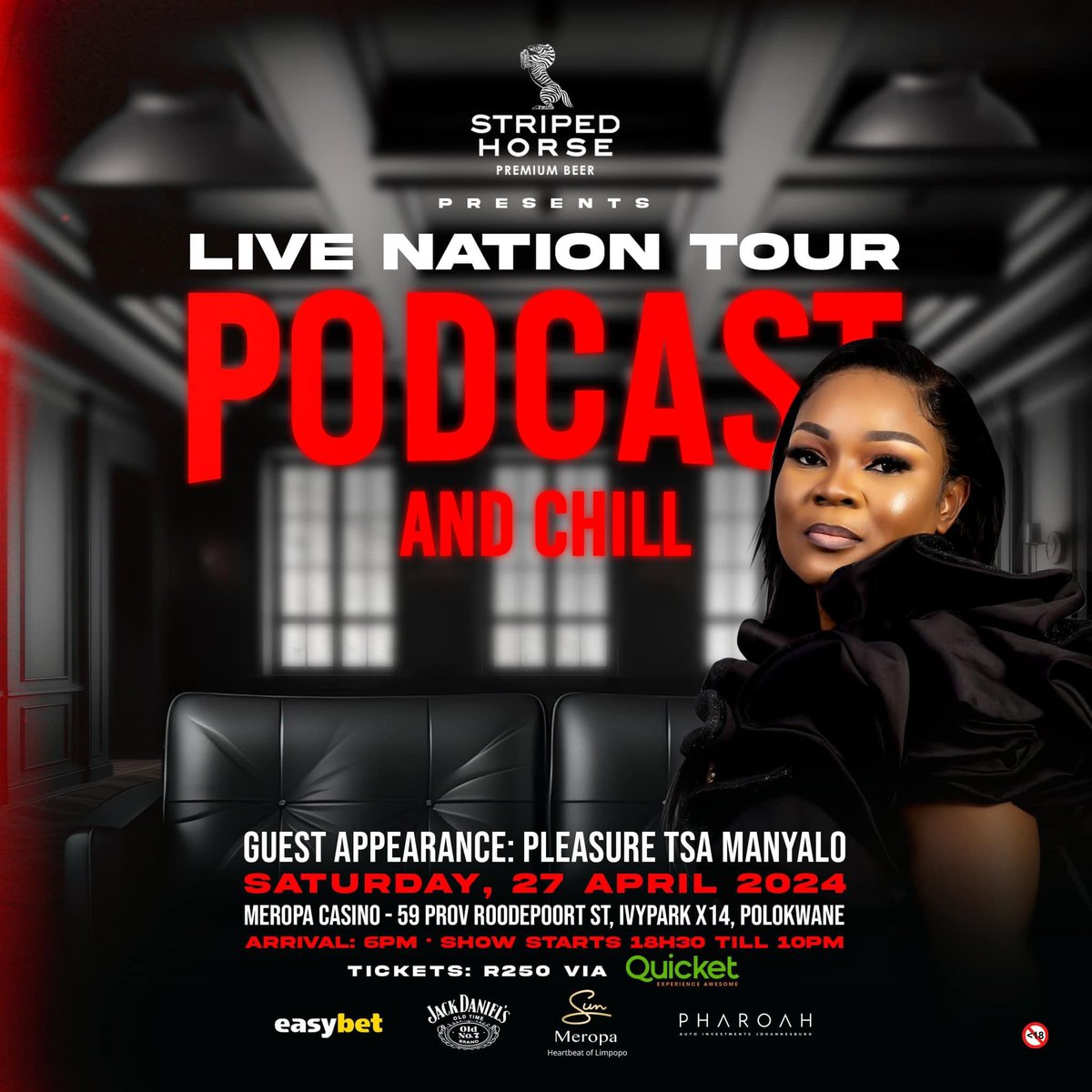 Issa date. Pleasure x Podcast and chill le bo @MacGUnleashed & @Solphendukaa 💃💃💃