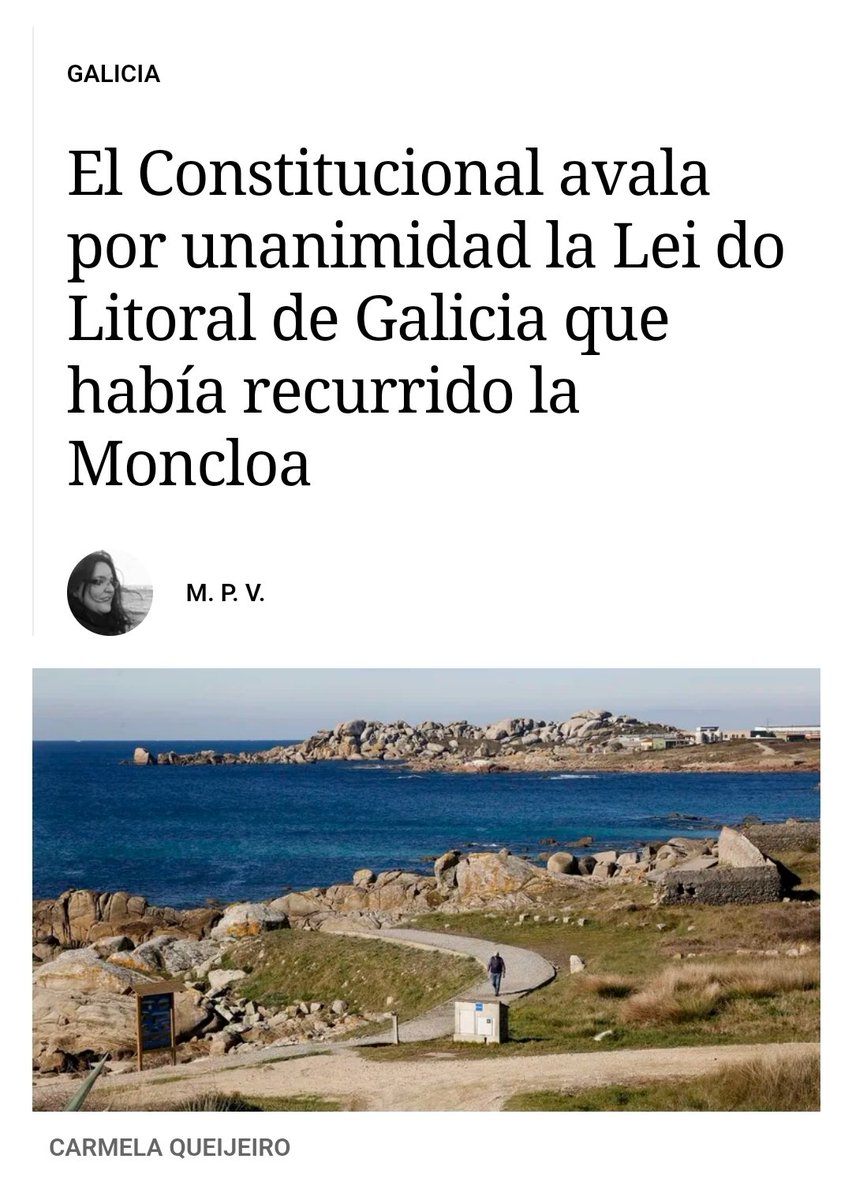 Creo que tanto Sánchez, como la vicepresidenta Yolanda Díaz, gallega, deberían dar explicaciones y exigir responsabilidades. No es de extrañar que tanto el @PSOE como @sumar sean residuales. Galicia merece igual trato que el resto de España. #noaladiscrimanacióndeGalicia