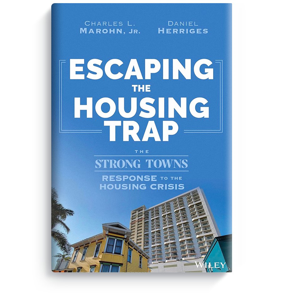 Between co-writing 'Escaping the Housing Trap' and its release date (today!) I took a new job with @Parking_Reform . So here's a quick 🧵 of parking-related quotes from the book. We're not getting out of the housing crisis without parking reform.
