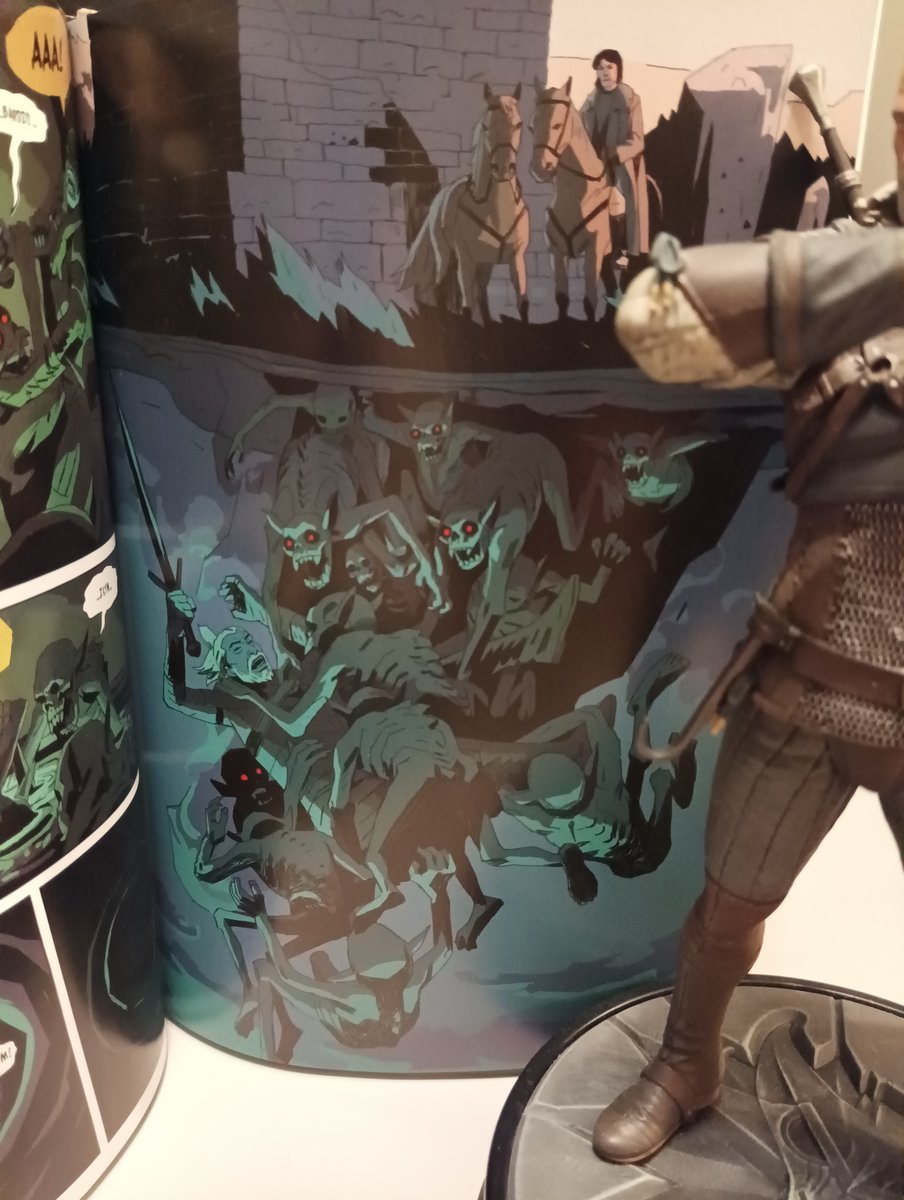 Wiedźmin Zatarte Wspomnienia. Tom 5 serii amerykańskiego giganta @DarkHorseComics o naszym najsłynniejszym bohaterze eksportowym. Wyszło całkiem dobrze, wbrew obawom wielu Geralt pozostał swojskim Wieśkiem. Autor: @sztybor_writes Total: 8/10 🗨️⚔️🧞🧙‍♂️🐺 #witcher #wiedźmin #comics