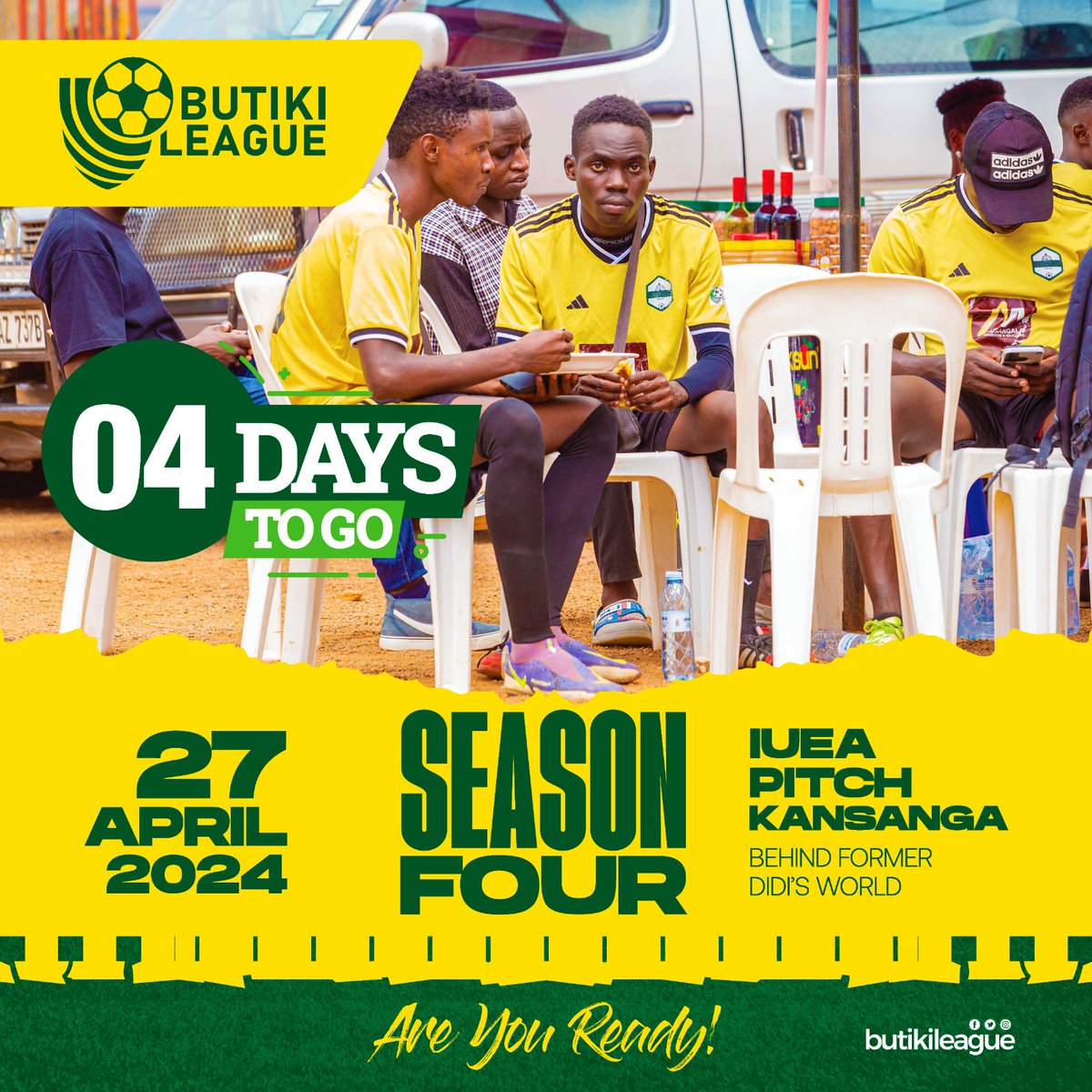 Butiki_League's tweet photo. 4 days ⏳️

 Are your boots clean?
#ButikiLeagueS04 https://t.co/lzX7r7lU7k