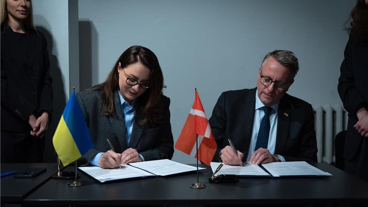 Ukraine and Denmark have signed a Memorandum of Understanding on long-term cooperation and reconstruction of Ukraine, which provides for the Danish government to allocate 420 million euros for these purposes, the press service of the Ministry of Economy of Ukraine reports.