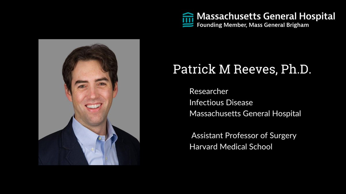 Congratulations Patrick Reeves, Ph.D. on your promotion to Assistant Professor of Surgery at @harvardmed