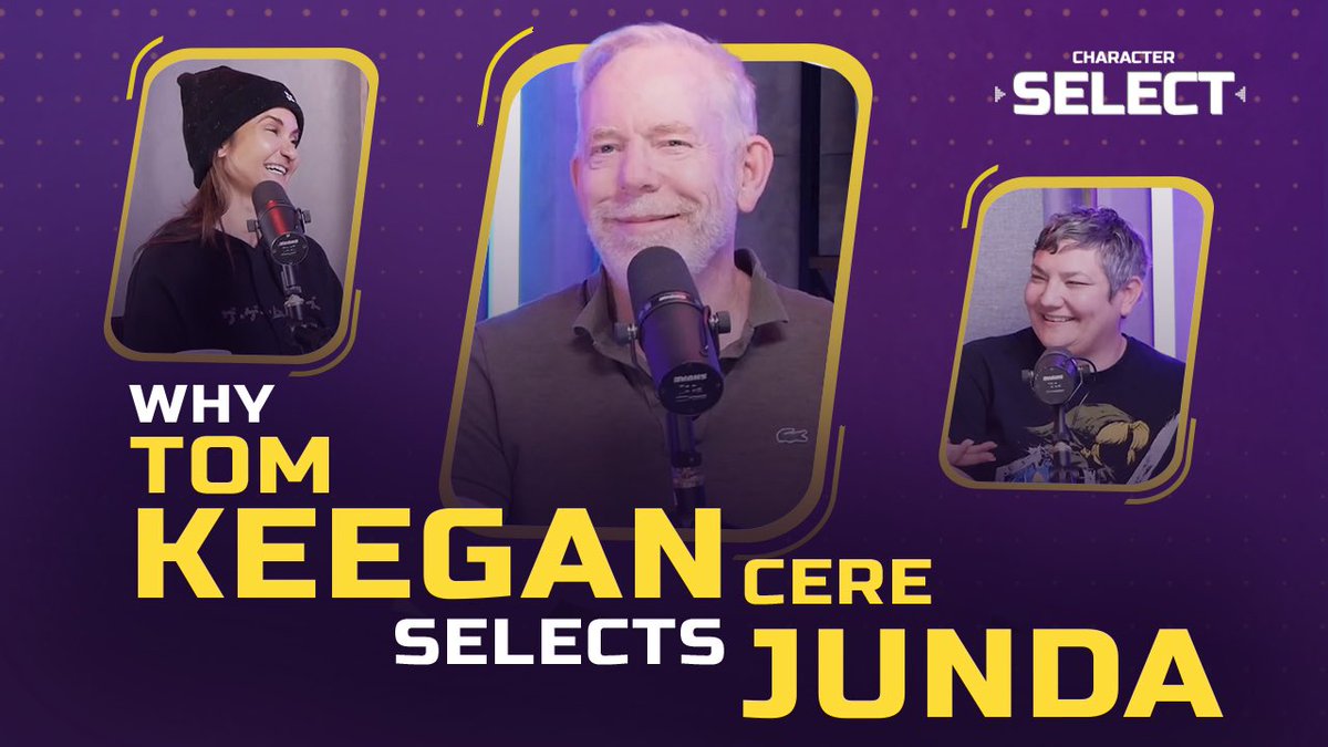 This week on @charselectpod_ performance director #TomKeegan shares his invaluable insights into great video game performances and what makes #DebraWilson ’s as Cere Junda so incredibly iconic. YouTube: youtube.com/@charselectpod Apple Podcasts: bit.ly/charselectpod Spotify:…
