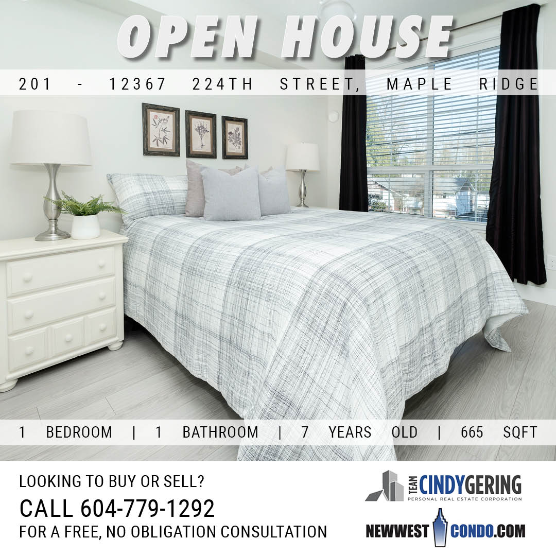 Open house Saturday, Apr 27th at 12-2pm!
⁠
201-12367 224th Street, Maple Ridge
1 BED | 1 BATH | 665 SQFT⁠
$478,800
⁠
Interested in this property? Contact me at 604-779-1292⁠
⁠
#newwestminster #openhouse
