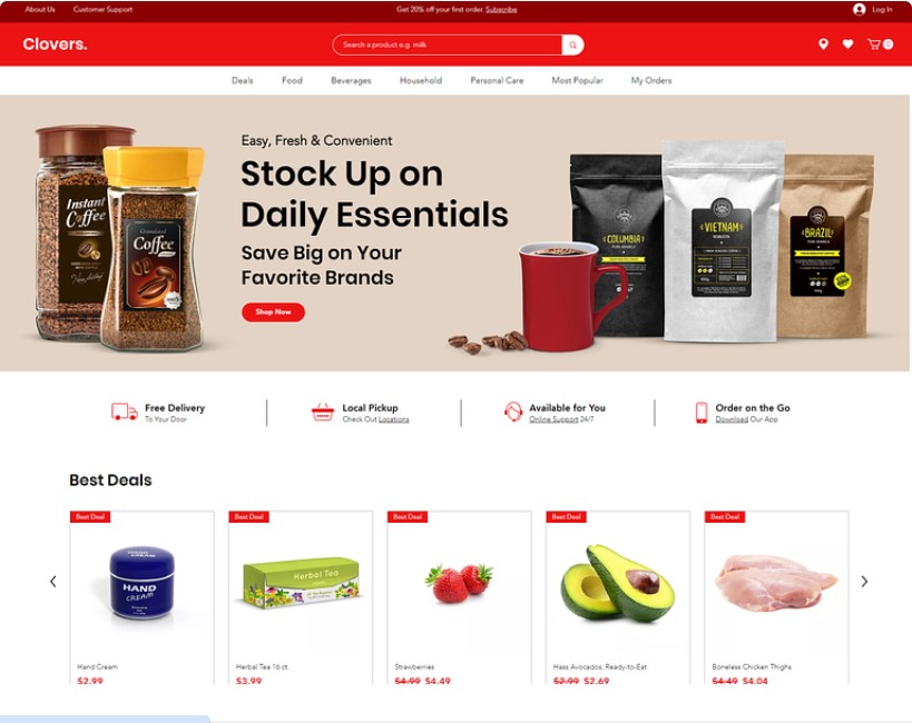 mutaleb_md52333's tweet image. ✅CMS:- Wix
✅A Modern &amp;amp; Professional Ecommerce Website Design with 100% responsiveness.
***********
👉Hire me: fiverr.com/s/88Dbwg
👉My Portfolio: behance.net/mdmutaleb1

#ecommerceDesigner #wixEcommerce #wixOnlinestore #squarespace #onlineShopping #wixOnlineshop #wixExpert