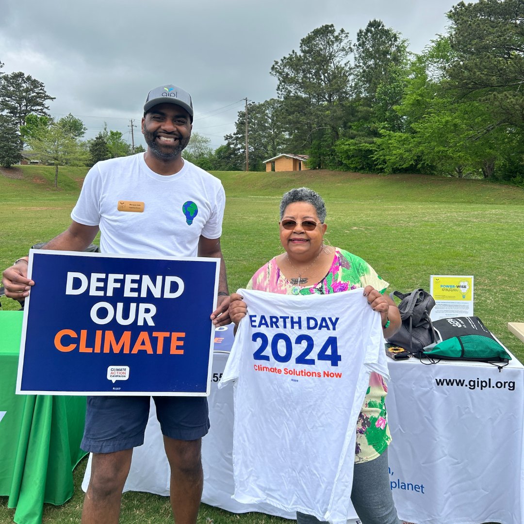 GeorgiaIPL's tweet photo. What a great #EarthDay weekend with GIPL!! 🌱🌎  From Atlanta to Carrollton, Decatur to Daffin Park, we found hundreds of advocates for Sacred Earth and #ClimateSolutionsNow! Thank you for your care for our Common Home. https://t.co/QTCjLR8eC2