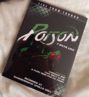 #OnThisDay 23/04/1993 (31 years ago) I saw my fave ROCK band live in concert… @Poison 💚 A dream come true 💚 I even got on the DVD!! 🤘🏻🎶🎸😎🎸🎶🤘🏻#NativeTongue @bretmichaels @RikkiRockett @Richie_Kotzen @EventimApollo @EnuffZnuff @ChipZnuff