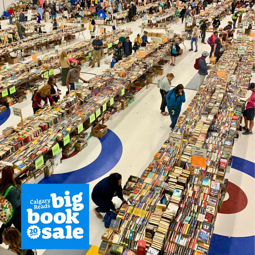 Do you have gently used books you’d like to donate to a good cause? Proceeds of #CalgaryReadsBigBookSale support early literacy partners!
 
Drop off your book donations at the Calgary Curling Club April 26-May 5!  bigbooksale.ca/donate-books 
@calgaryreads