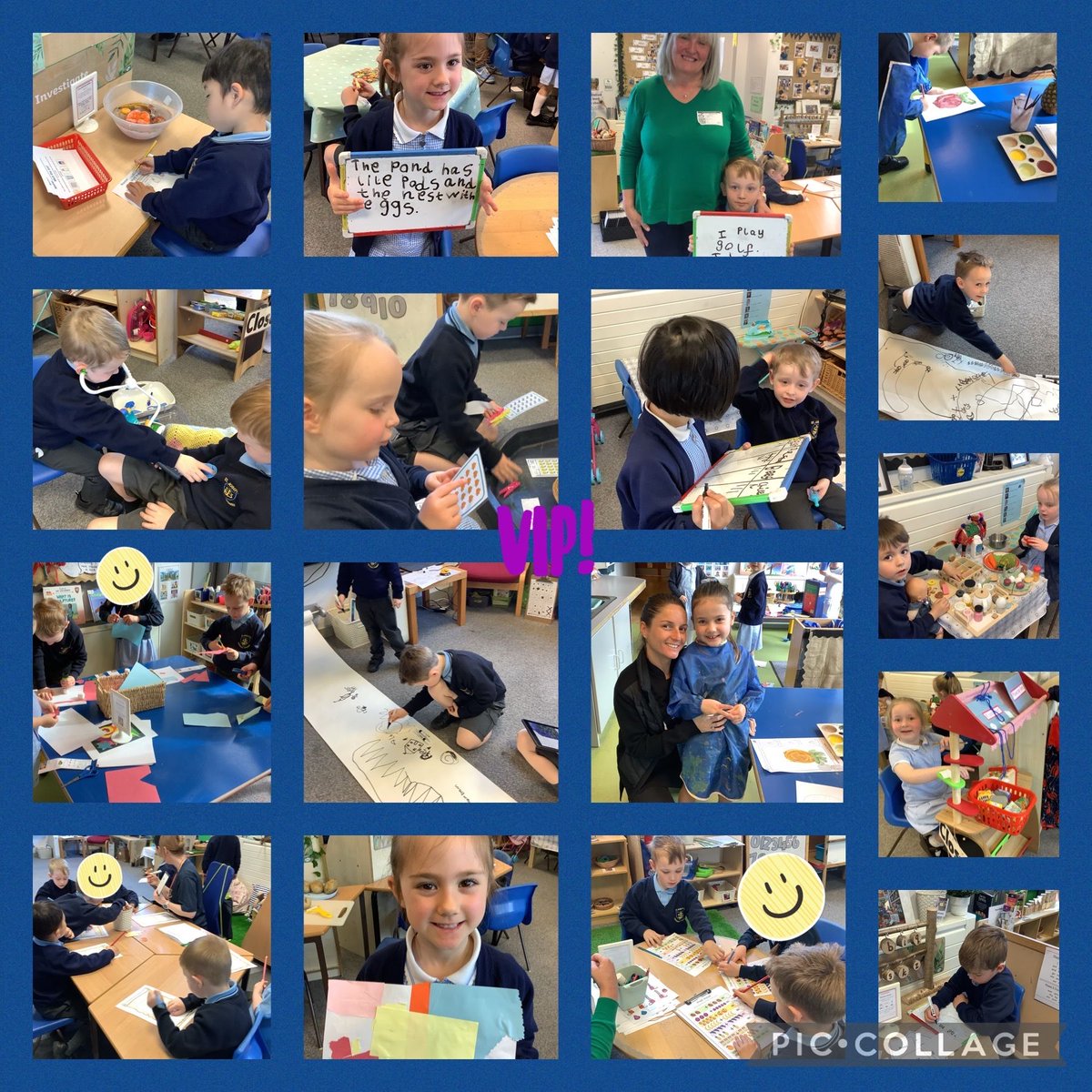 Reception had their last ‘See how we learn’ session today! The children have really enjoyed them! This week, we are continuing our work on ‘Supertato’ and a healthy lifestyle. The children have been very busy as you can see! #eyfsstjoes
