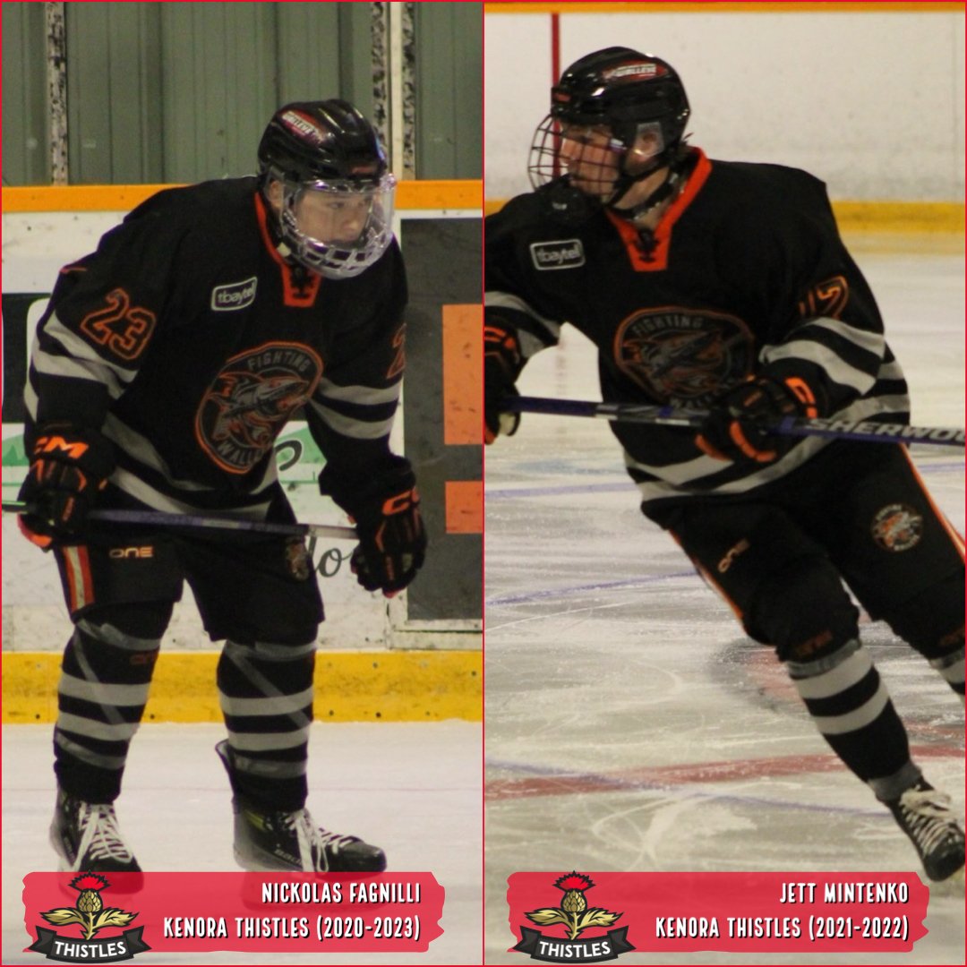 It wasn't the result they wanted, but what a season from Thistles grads Nickolas Fagnilli and Jett Mintenko. 

Fagnilli finished 10th in scoring with 53 pts, while Mintenko was fifth with 64 pts. 

In the playoffs Mintenko led the SIJHL with 19 pts. 

#WorkHerePlayAnywhere
