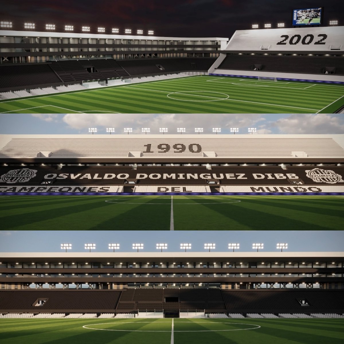 SrFutbolPy's tweet photo. El nuevo estadio del Club Olimpia:

✅️ Capacidad para 32.000 espectadores.
✅️ Doble bandeja en Graderías Sur, Norte y Plateas.
✅️ Adición de palcos en Plateas y Preferencias.
✅️ 14 suites a nivel cancha.
✅️ Primer Smart Venue del país.

👏🏻🇵🇾 Tremenda noticia. https://t.co/5gPyanKmNu
