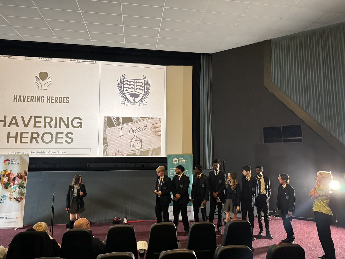 RCS_DigitalF's tweet photo. 🎉 Congrats to our incredible Year 10 students! Today, they dazzled at the Romford cinema during the Dragon's Den event, clinching the award for the most cohesive business plan🐉📝All students should be bursting with pride – they absolutely nailed it! @SFAET_Havering @ReddenCourt https://t.co/Q3AzRwY2Xg
