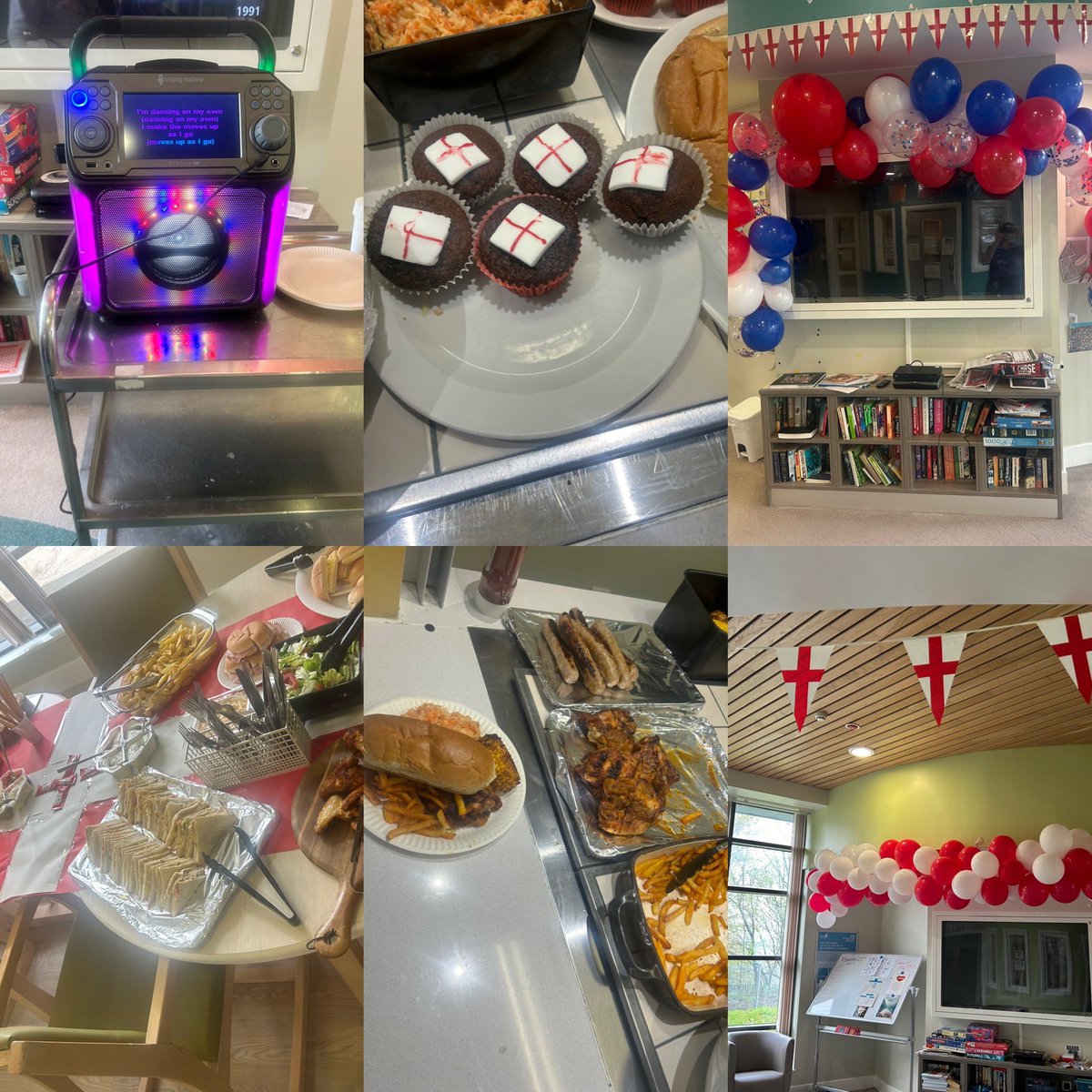 LSS St George’s day celebrations what a day we have had from beginning to end so much so much so,SU said “wish it was ST George’s day everyday I’ve had such a brill day thankyou” Total team effort @JosephOgbeide4 @BenStrongGMMH @LisaS823024566 @AmeliaGMMH @CathyLovatt1
