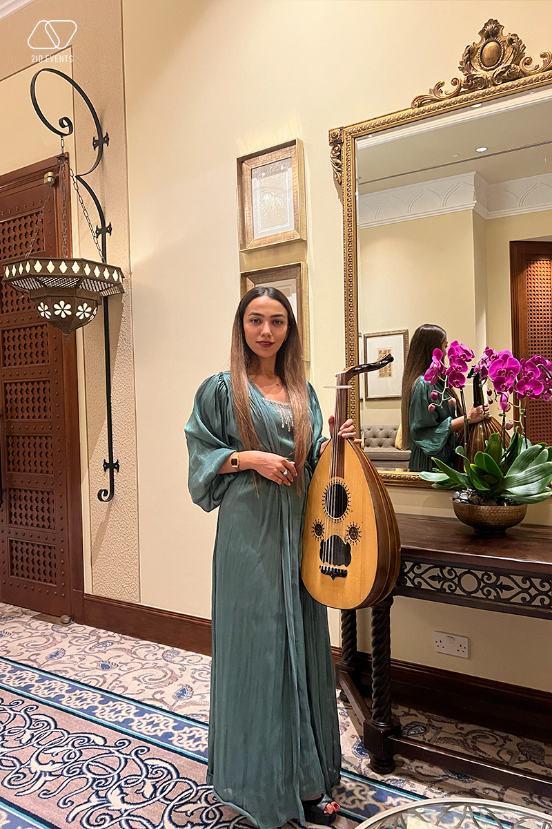 CORPORATE IFTAR WITH OUD MUSIC
Take a look back at a special corporate Iftar gathering featuring our talented Female Oud Player. With each performance, she added a unique touch to the evening, complemented by the costume changes.
#2idevents #corporateevents #eventsindubai #oud