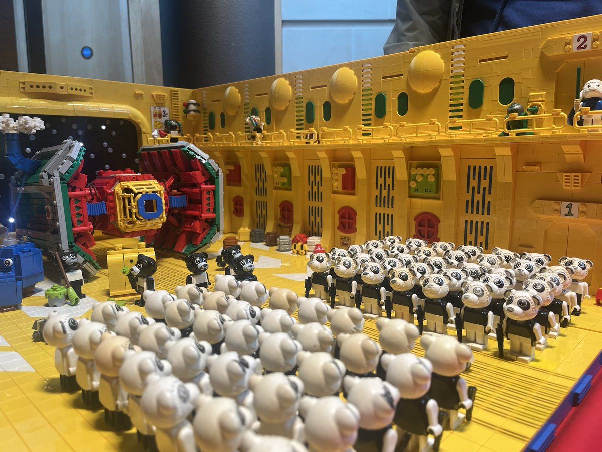 BricksMcGee's tweet photo. A great selection of fan-built LEGO models at Edinbrick last weekend! From a colourful Fabuland Star Wars scene by @stubot to a medieval village scene, a castle with bustling markets, and a superb backdrop for a Disney princess. #lego #legomodels #legostagram #legofans #edinbrick https://t.co/HgtxvdICff