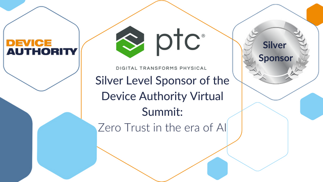 DeviceAuthority's tweet photo. We're excited to announce that @PTC is Silver Level sponsor for the upcoming Device Authority Virtual Summit: "Zero Trust in the Era of AI".

Register here: https://t.co/OwIx1v2cvA

#DeviceAuthority #ZeroTrust #AI #Cybersecurity #PTC #VirtualSummit https://t.co/wPm9TfrOVu