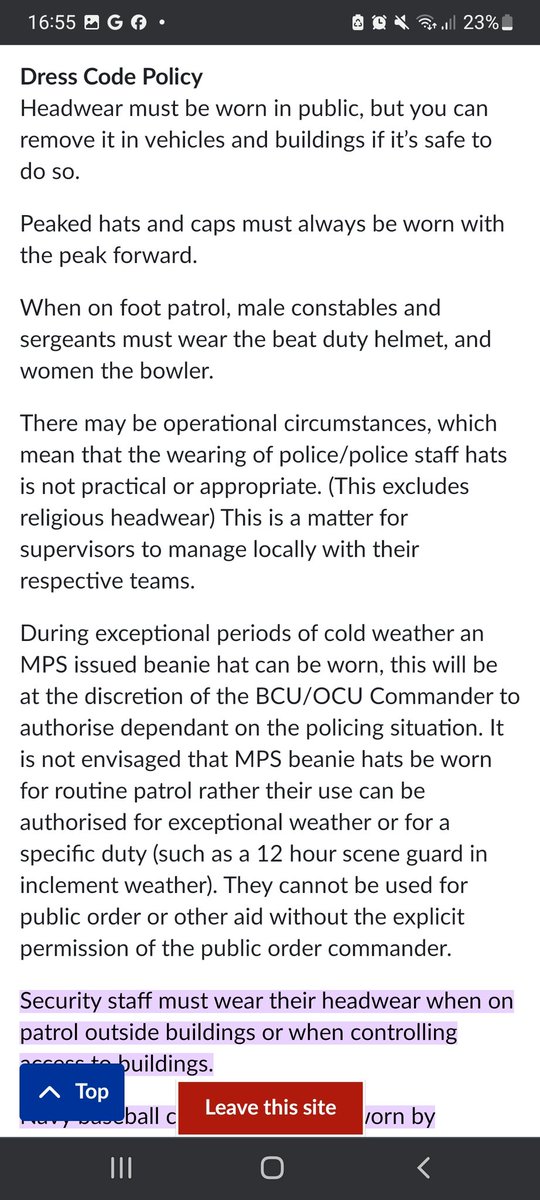 @metpoliceuk Care to explain why your officers wear peaked caps for the Hamas Marches and riot gear for St George's day celebrations?