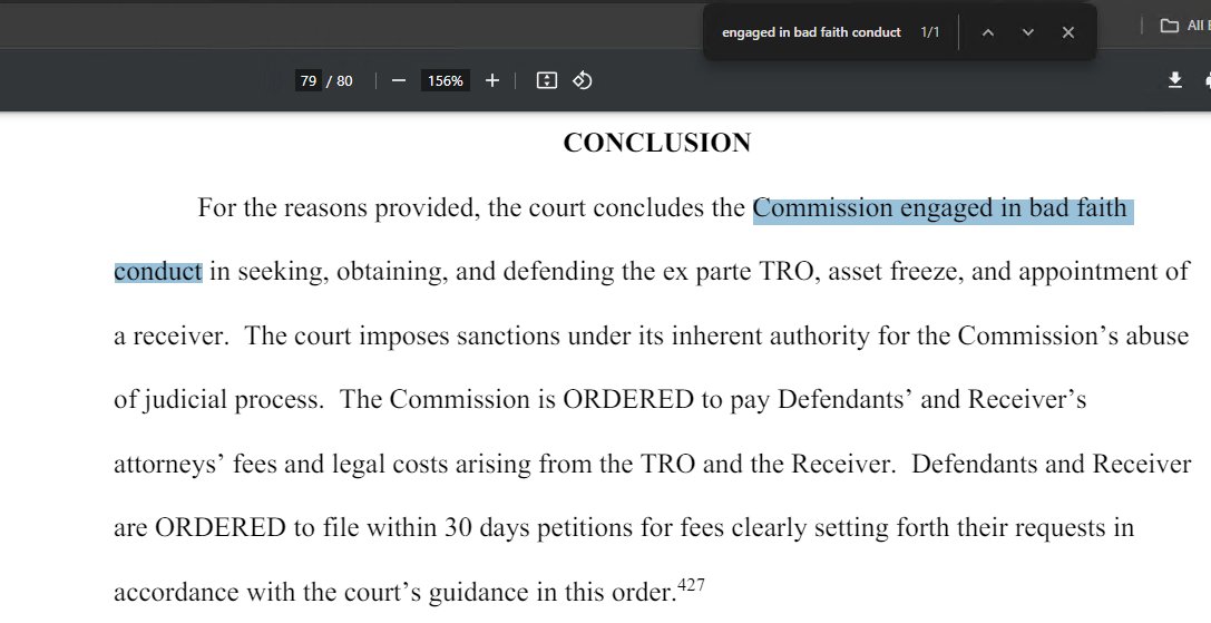 RichardHeartWin's tweet photo. SEC lawyers Michael Welsh and Joeseph Watkins that were on the Debt Box case resigned. The Debt Box case is where the court sanctioned the SEC for "gross abuse of power" Apparently they were given the option to resign or be fired. SEC org blamed. https://t.co/sxssQEsa83 https://t.co/9gT2nUQ3O5