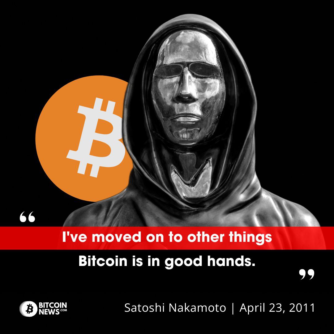 On this day in 2011, Satoshi stepped away from #Bitcoin 🫡