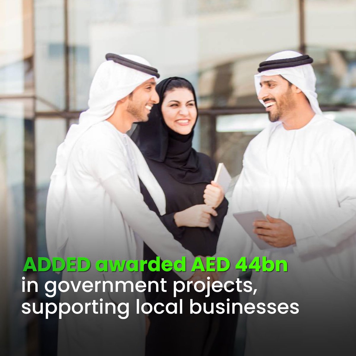 DestinationADB's tweet photo. Abu Dhabi's economic momentum gains traction with AED44 billion in government tenders awarded, fostering local industries and drawing international interest. Our city's drive for progress and innovation shines once again.
#DestinationAbuDhabi #AbuDhabiEconomy #GlobalInterest #Innovation
