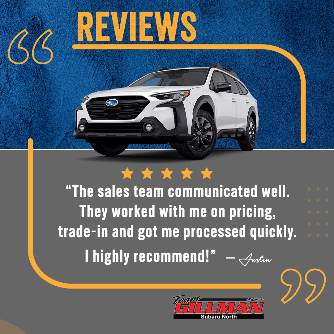 Our sales team rocks! We take a lot of pride in our personal touch, and we try to make the car buying experience fun, fast and affordable for every customer. Makes us feel warm and fuzzy hearing about your wonderful trade-in!
