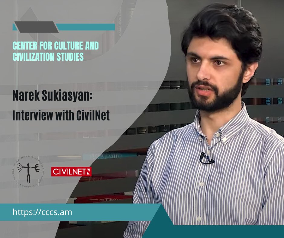 CCCS researcher @Sukiasian_Narek gave an interview to @CivilNetTV, discussing #Russia's policy in the #SouthCaucasus.