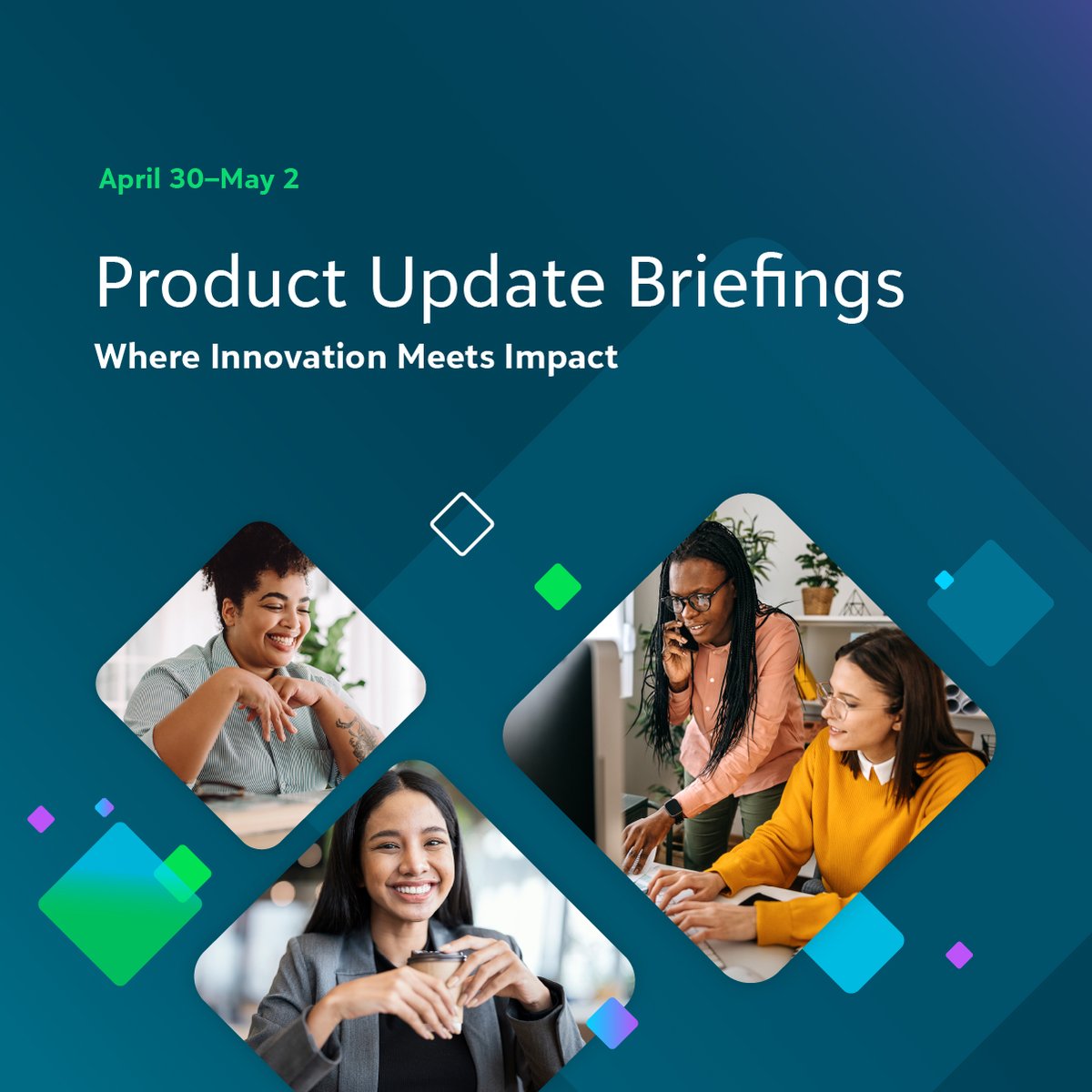 🔔 NEXT WEEK 🔔 Get exclusive access to preview Blackbaud's evolving technology when you join our virtual Product Update Briefings. We'll be unveiling the latest updates & sharing upcoming innovations. Register today! blkb.co/3ISEqt9