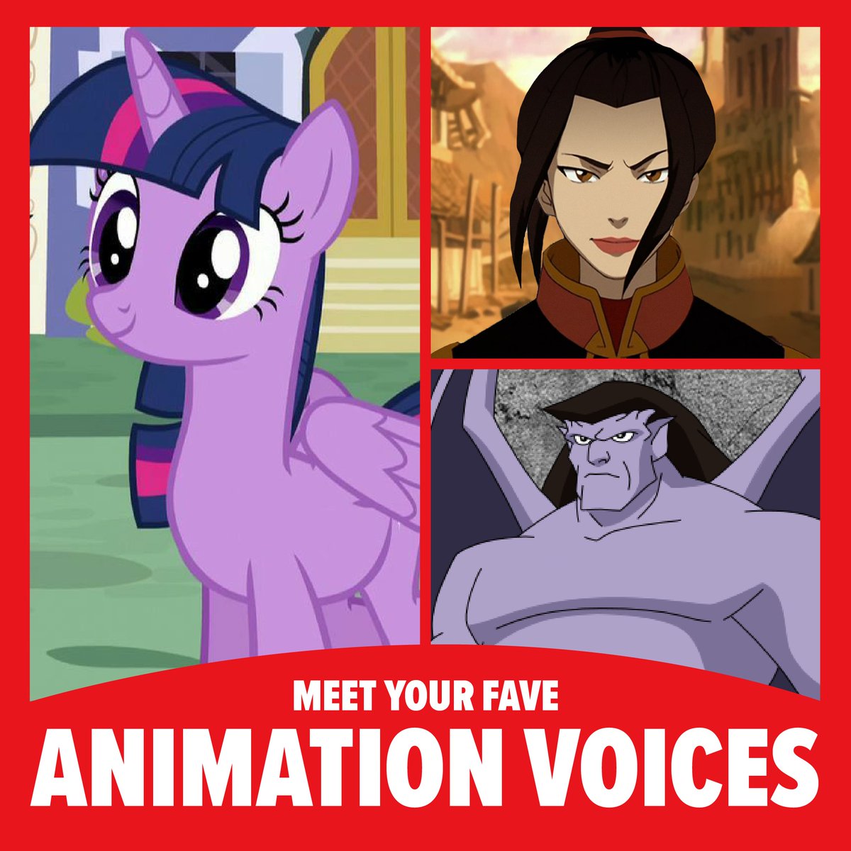 Ponies, and firebenders, and gargoyles, oh my! Tara Strong (My Little Pony) and Grey DeLisle (Avatar: The Last Airbender) are joining Keith David (Gargoyles) at FAN EXPO Canada this August. Tickets are on sale now: spr.ly/6011b55D5