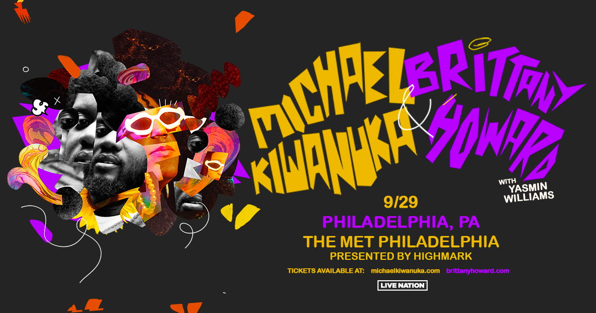 JUST ANNOUNCED 📣 @blkfootwhtfoot & @MichaelKiwanuka at #TheMetPhilly on Sunday, September 29! Presale begins Wednesday, Apr 24 at 10AM [code: RIFF] Tickets go on sale Friday, Apr 26 at 10AM. 🎫: livemu.sc/4aLpZ6B