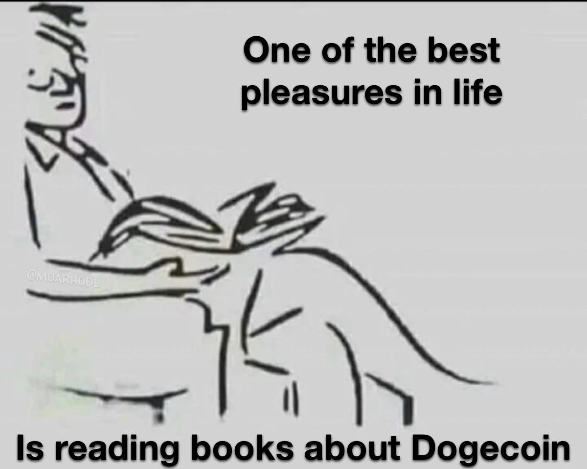 Read any good books about #Dogecoin lately? Any recommendations? 🤗📖 #WorldBookDay #WorldBookDay2024