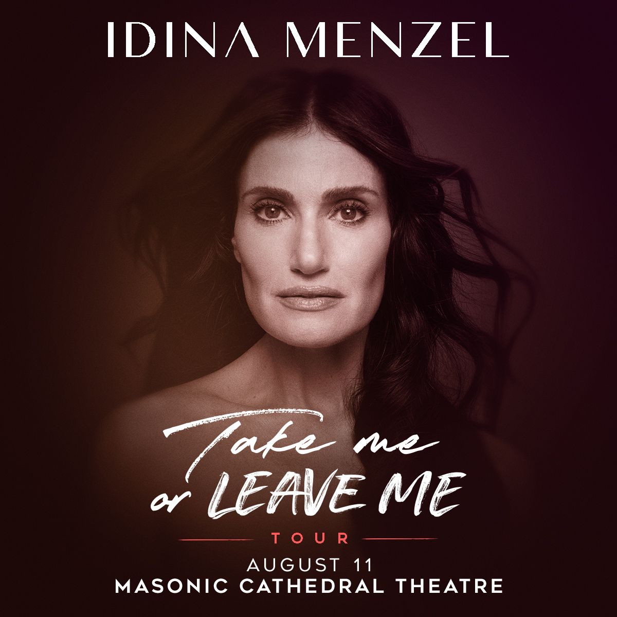 🎙 NEW SHOW 🎙 @IdinaMenzel | 🗓 August 11 Venue Presale starts Thurs Code: FLOWER | 🎫: buff.ly/3W5LpGS