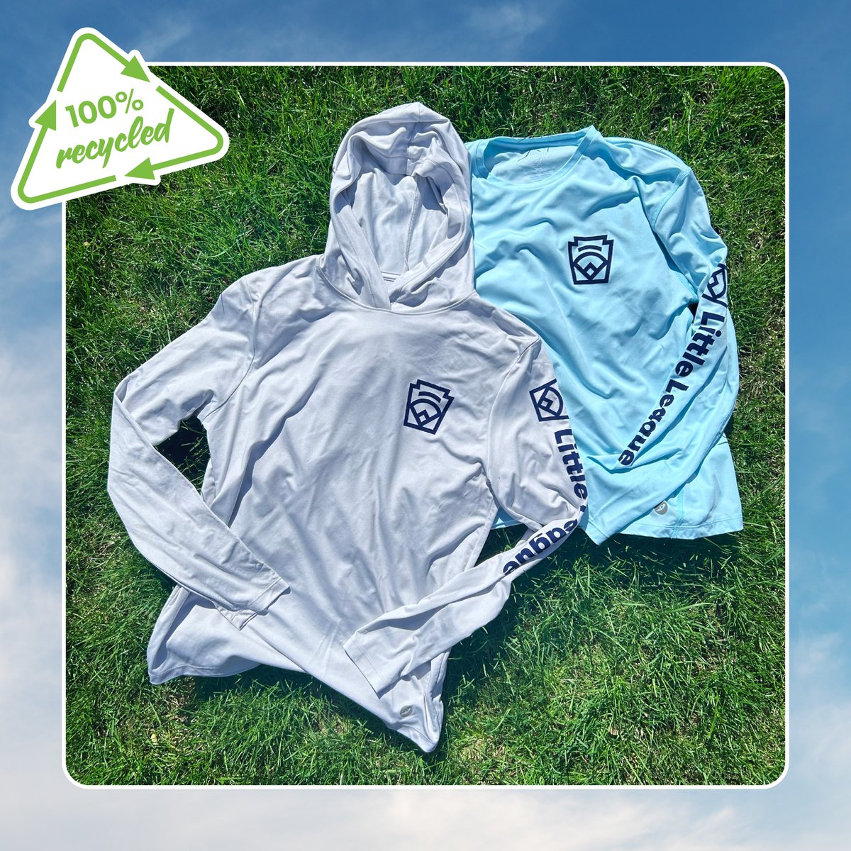 Earth Day was yesterday, but sustainability is important EVERY day! ♻️ Check out our recycled polyester items from the Official Little League Gift Shop at ShopLittleLeague.org