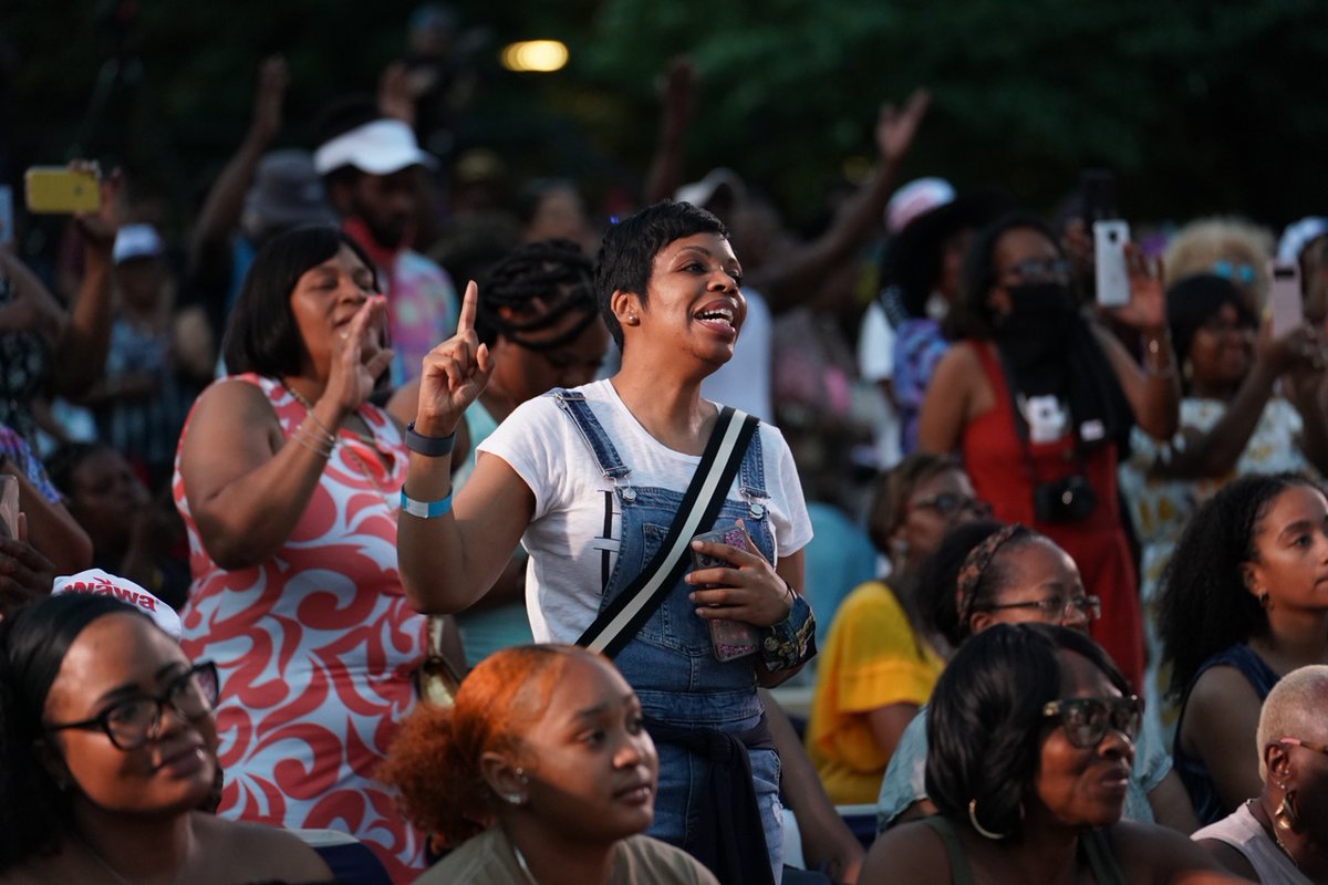 Thinking about the powerful and soulful performances that take place on Independence Mall each year. Get ready for Gospel on Independence! 🎶