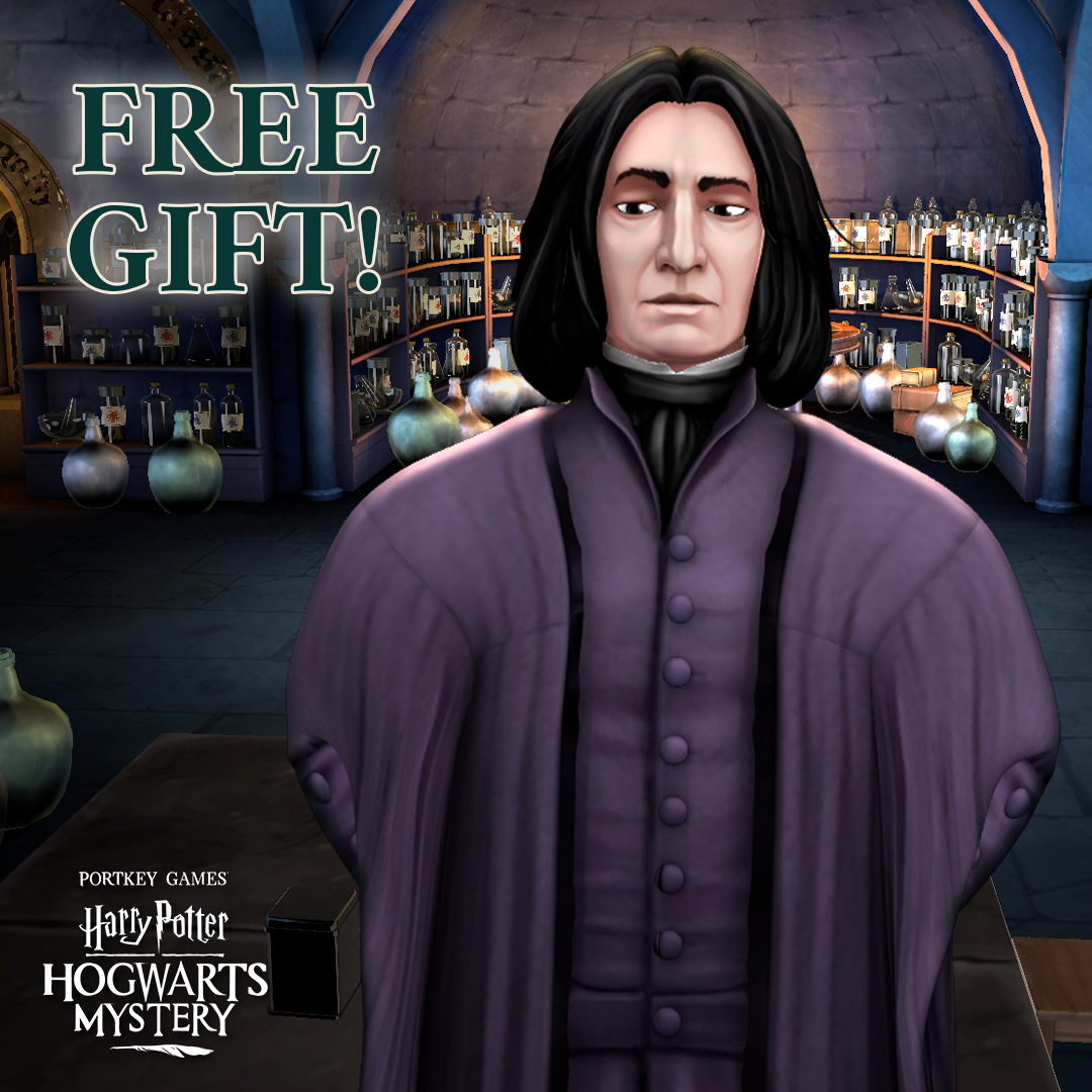 Our officlal 6th Anniversary is this week! Celebrate with us and collect a free reward from Professor Snape! bit.ly/Play-HPHM