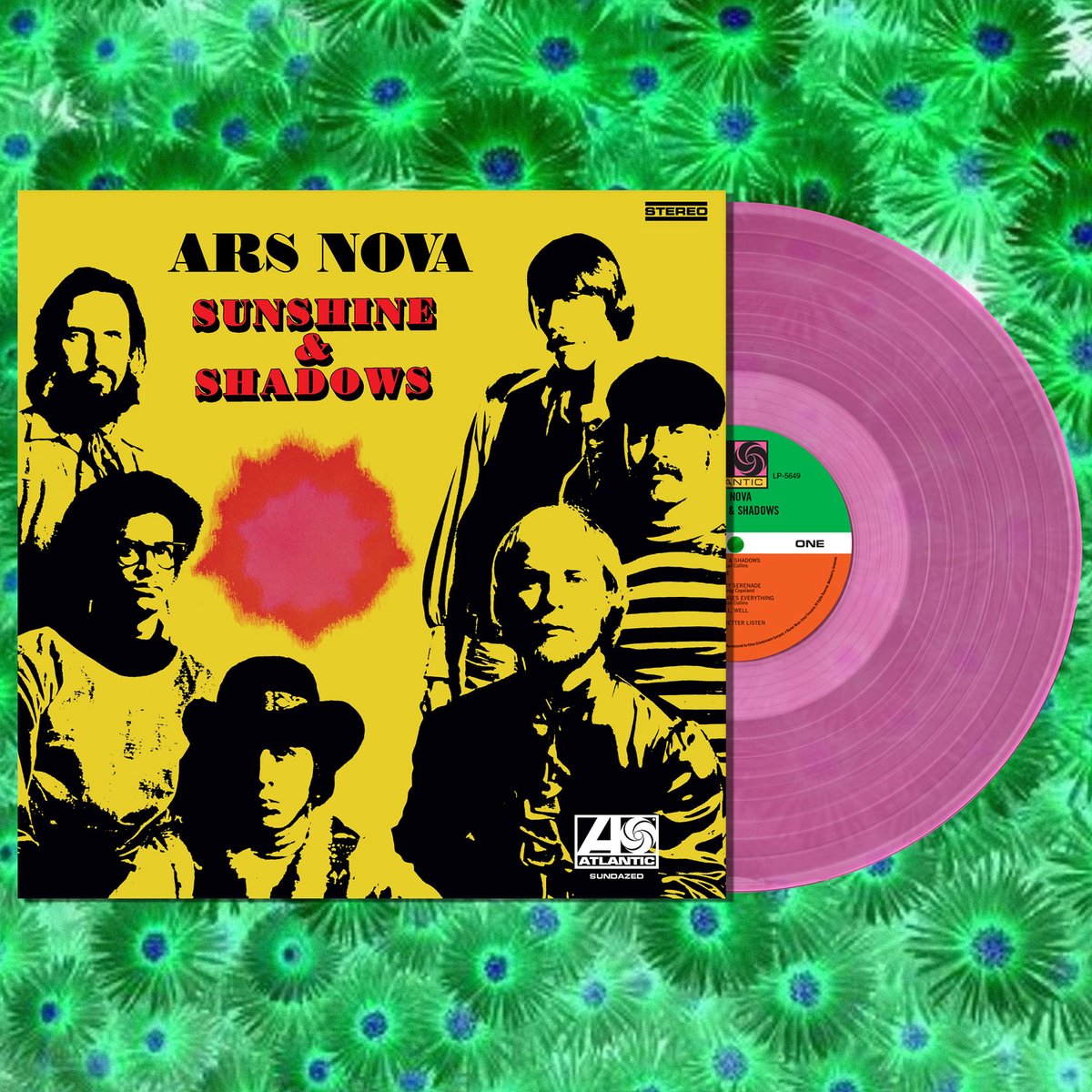 Coming to stores 6/14 NY Psychedelic Art Rock! Touted as the “new Doors,” Ars Nova’s second release shows the band genre-bending jazz and heavy psychedelia. Available on pink or black vinyl! Preorder here: sundazed.com/ars-nova.aspx