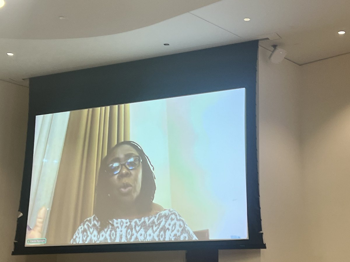 Now at the #2024UNCSC Town Hall: Conference Co-Chair @agengocarole of @HelpAge discusses #ImPact Coalitions and the importance of diversity. She explains that conference registrations and planning committee exemplify the diversity