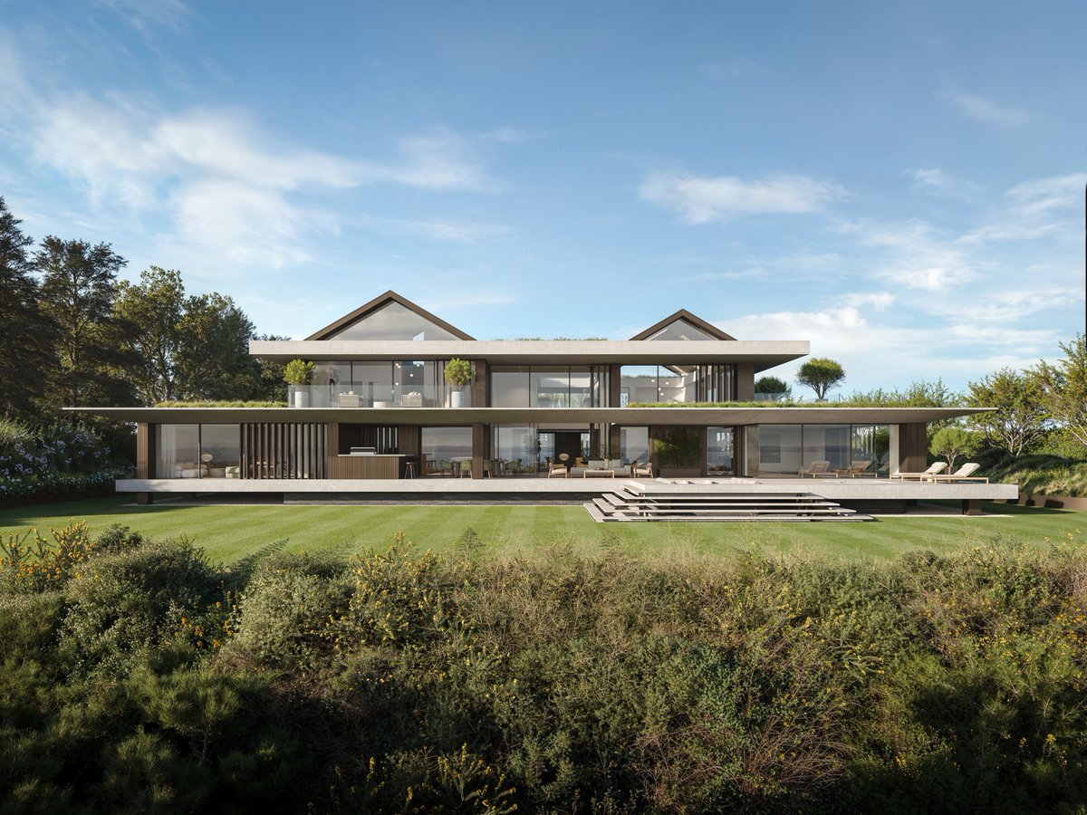 Time to make summer plans! We're ready to tour this breathtaking UK coastal super home, the latest creation from Architectural Designer Carl Williams Visualisation. ☀️🌊 🔗 See more: bit.ly/49IEqHa