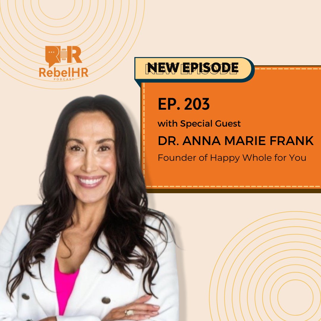 Ever felt trapped by your own thoughts or wondered how to step into a more genuine version of yourself? Join the podcast this week with Dr. Anna Marie Frank, a seasoned naturopathy doctor and natural medicine expert. 

#RebelHR #Authenticity #MentalMastery #Podcast