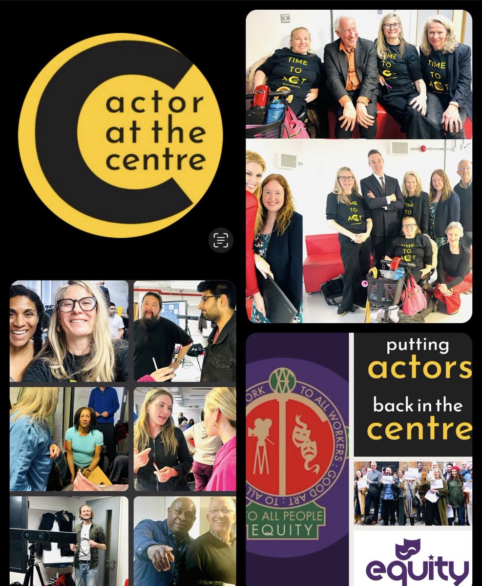 A great/inspirational meeting last night with @EquityLondonSth @EquityNorthLdn Click here to engage with us further. actoratthecentre.com/save-the-actor… The need/desire to return actors & affordable/accessible training to 1a Tower St is greater than ever. Add your voice. Stand with us.