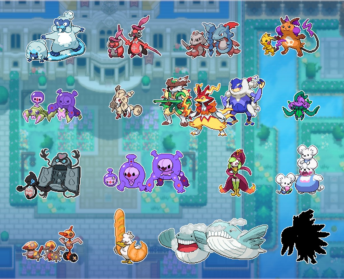 Con la Beta 3/Parte 1 de Pokémon Z que sale este sábado, así quedan las formas regionales por ahora. Hay una evolución regional que no he querido mostraros, quiero que al que use ese Pokémon le coja por sorpresa cuando le evolucione. ¿Cuáles os gustan más?👀