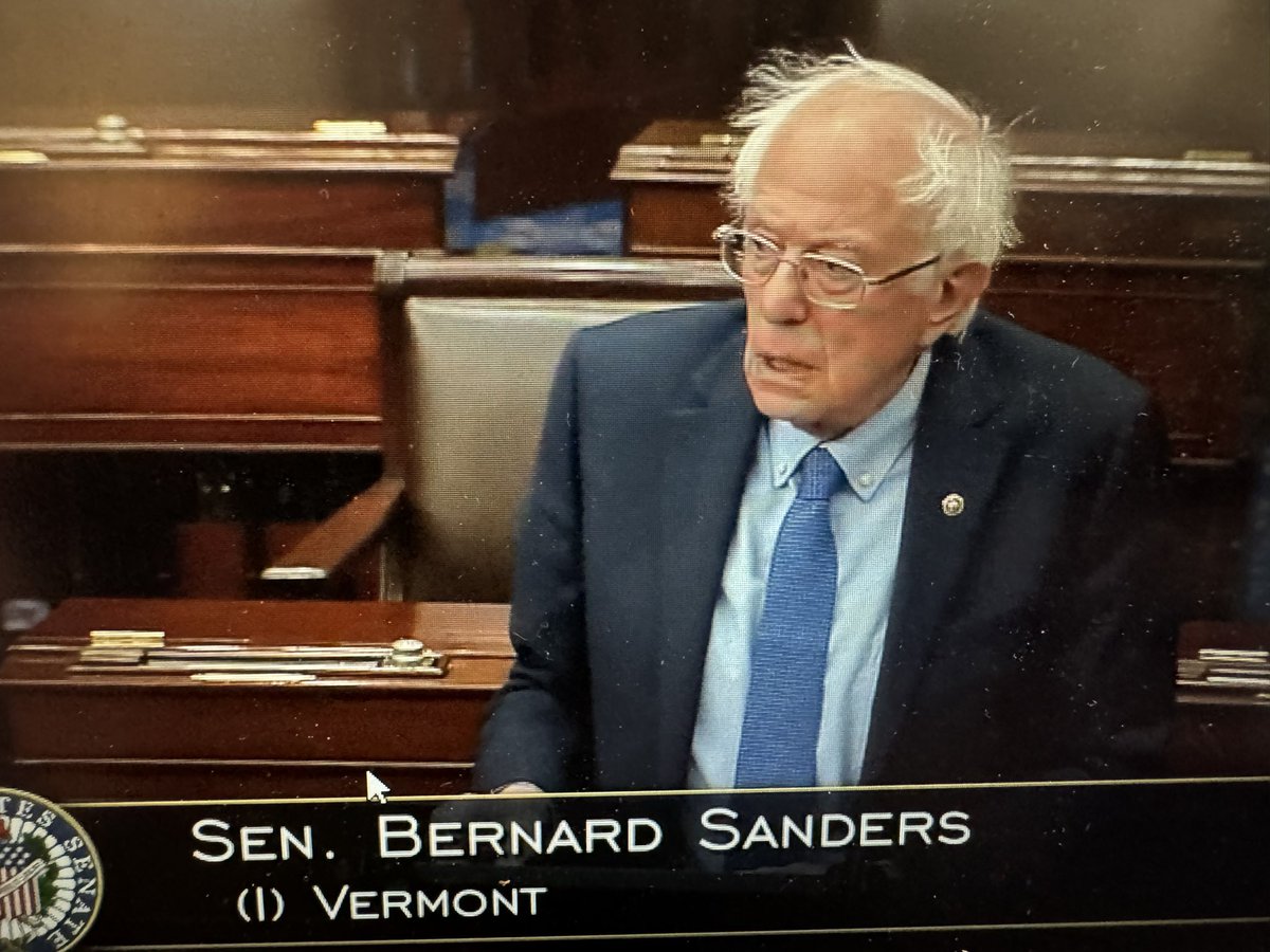 Both Senators @DanSullivan_AK and @BernieSanders commended Speaker Johnson for separating their security supplemental package into four pieces. Bernie says the House allowing real deliberation on separate foreign aid bills is more than he can say for the Senate