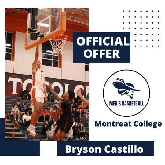 Big congrats to Bryson Castillo on receiving another offer!! @bryson2castillo @Montreat_MBB 
#HornsUp 🤘🏀🔥🤘🏀🔥🎓