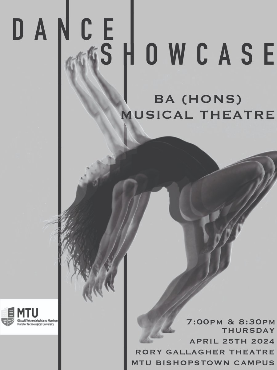 Three exciting events happening in @MTU_ie this Wednesday, Thursday & Friday with exhibition openings, dance showcases and creative & perform arts forum their is something for everyone! More - arts.mtu.ie