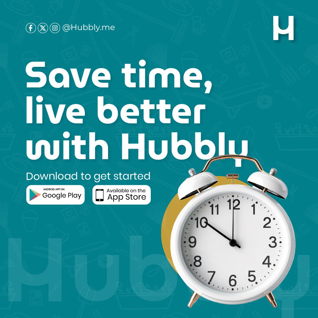 Maximize your time and enhance your lifestyle with Hubbly! Download our new app today and discover the future of sustainable home services. #HubblyApp #SustainableLiving #TimeSaver