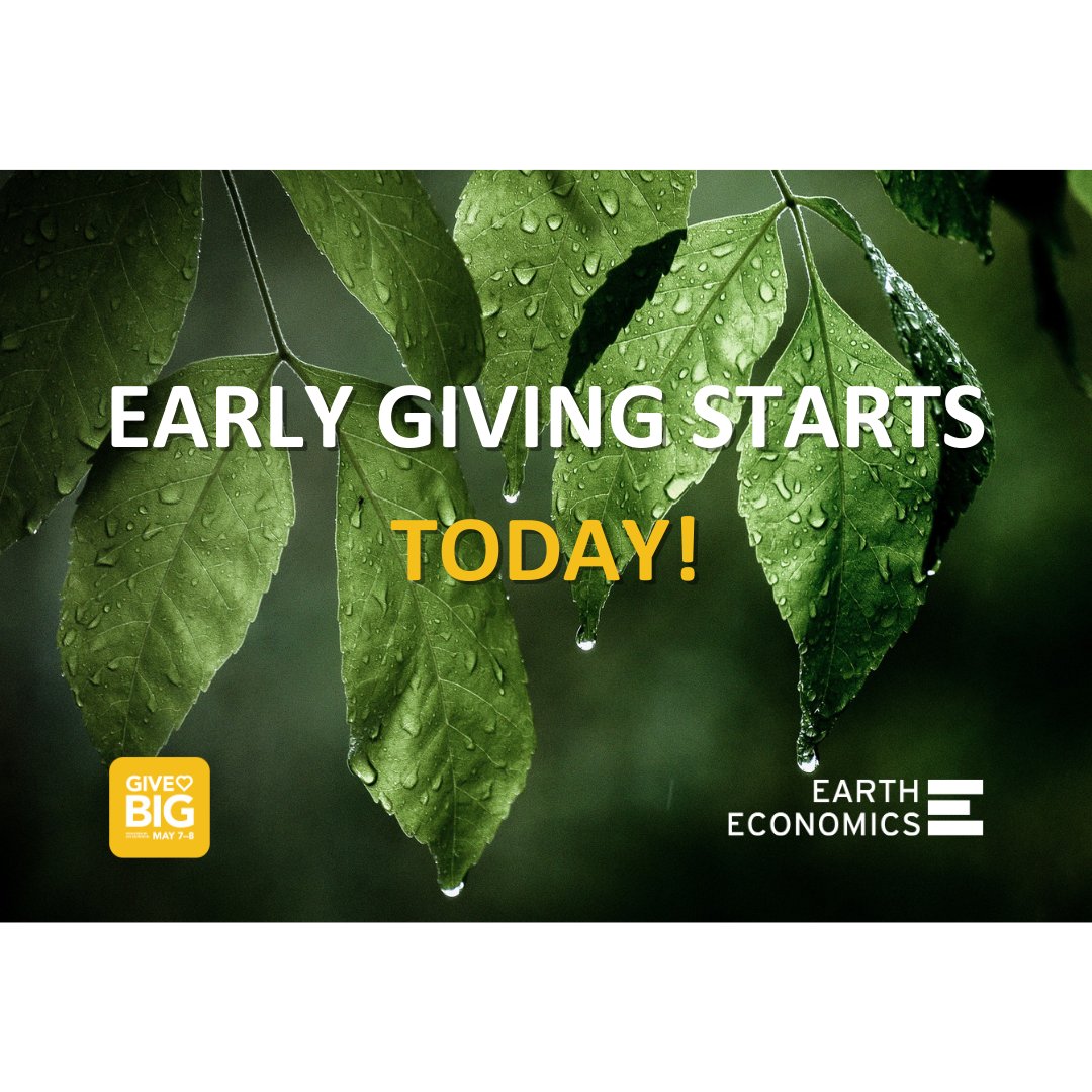 Early giving for #GiveBIG 2024 begins today! This year we are excited to announce Tacoma Tree Foundation as our 2024 GiveBIG partner.

Please help us reach our $20K goal to measure the impact of tree planting in Tacoma. #ResilientCommunities

ow.ly/ftLB50RkxoY