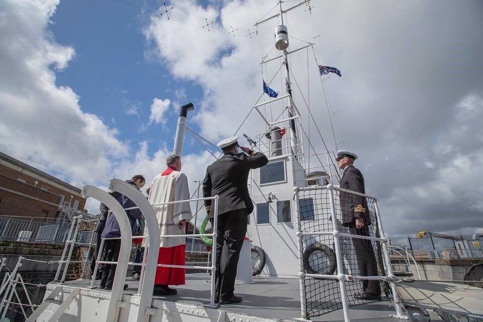 We will be commemorating the landing of ANZAC commonwealth service personnel at Gallipoli, Turkey, during the First World War with a wreath laying service onboard HMS M.33 on Thursday 25 April 2024 starting at 10:30am. Click for details - bit.ly/3Q4zNjA