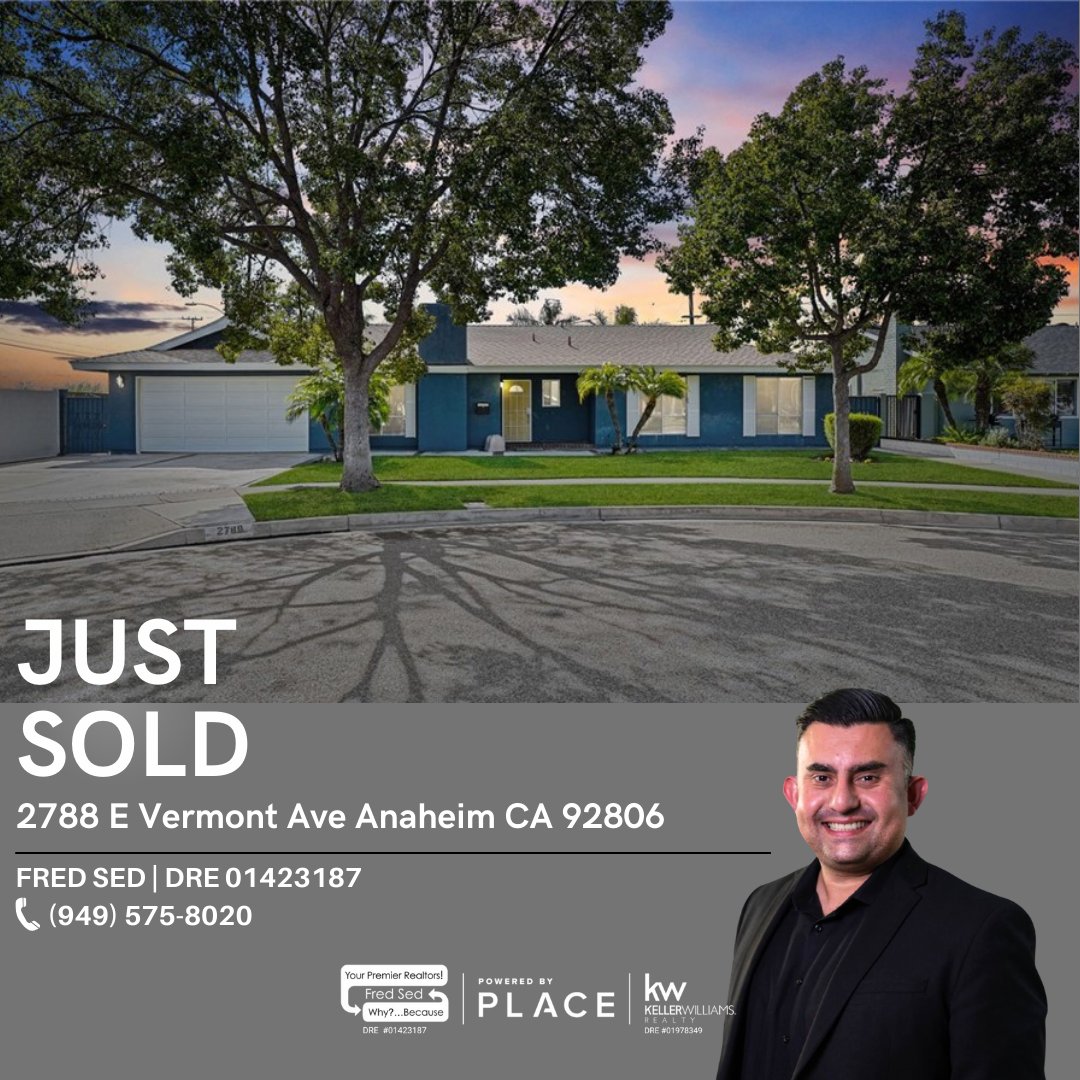 JUST SOLD! 🎉 Thrilled to announce the closing of this beautiful 4 bed, 2 bath single family home. Congratulations to the new homeowners! 🏡🔑 . . . #AnaheimRealEstate #Sold #DreamHomeAchieved